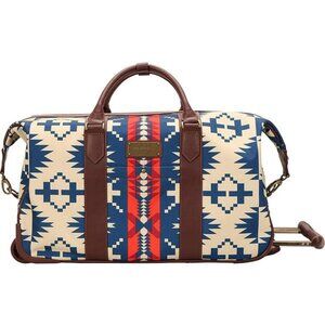 RARE! Pendleton Spider Rock Rolling Duffel Bag